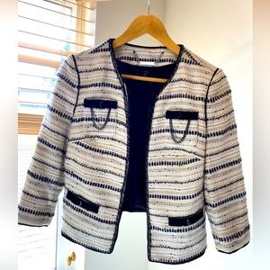 White House Black Market tweed jacket